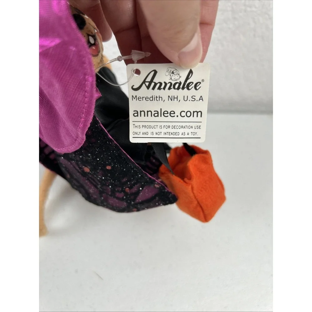 Annalee‎ Tangled Web Witch Mouse In A Halloween Costume NWT 2014